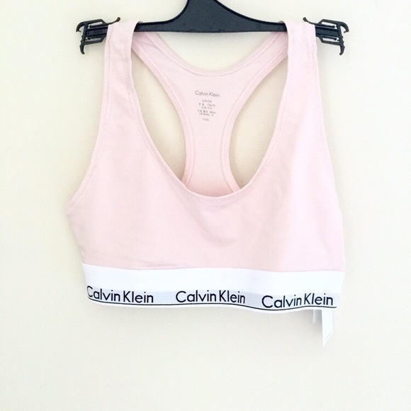 Urban Outfitters Other - Calvin Klein Pink Racerback Modern Cotton Logo Bra